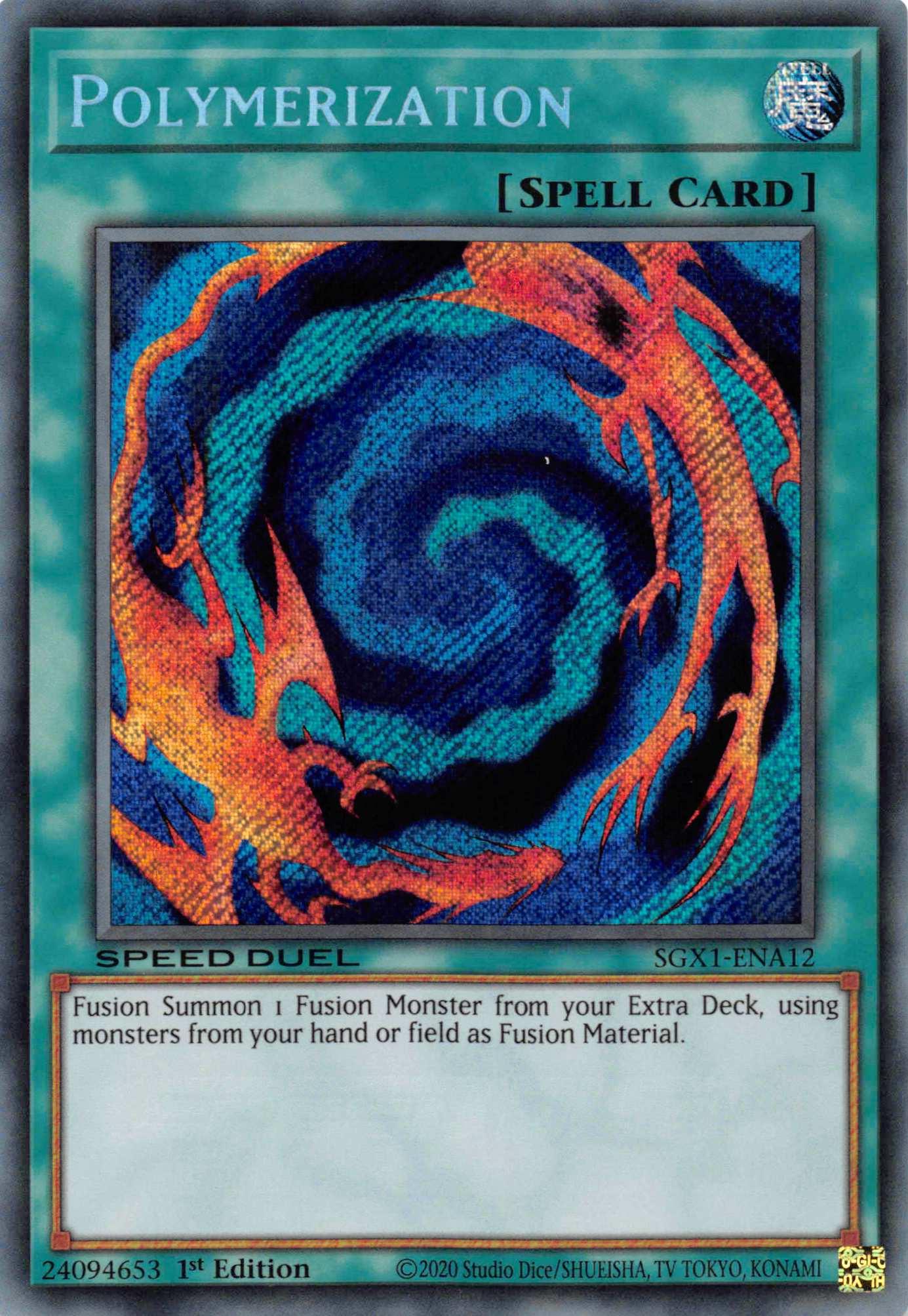 Polymerization [SGX1-ENA12] Secret Rare - Josh's Cards