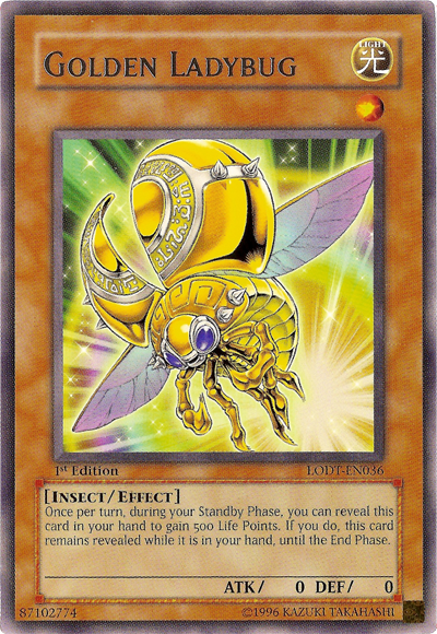 Golden Ladybug (LODT-EN036) - Light of Destruction Unlimited