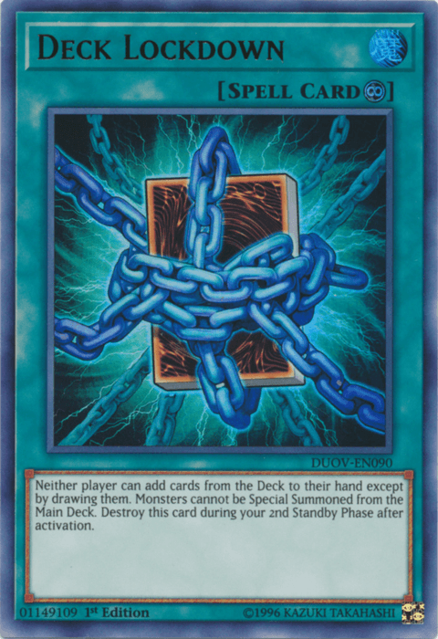 Deck Lockdown [DUOV-EN090] Ultra Rare - Josh's Cards