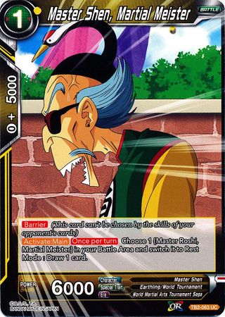 Master Roshi, Martial Meister (TB2-057) [World Martial Arts Tournament] Parallel Foil
