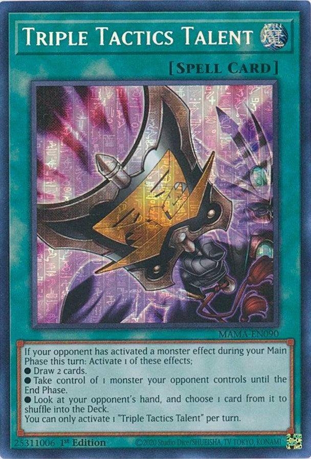 Triple Tactics Talent [MAMA-EN090] Secret Pharaoh's Rare - Josh's Cards