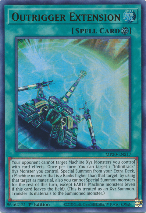 Outrigger Extension [MP20-EN217] Ultra Rare - Josh's Cards