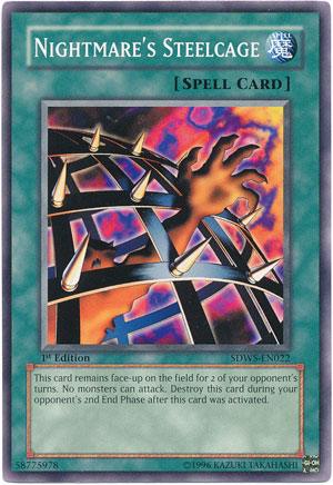 Nightmare's Steelcage [SDWS-EN022] Common - Josh's Cards