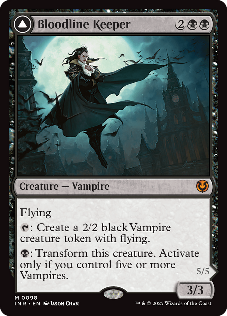 Bloodline Keeper // Lord of Lineage (INR-098) - Innistrad Remastered