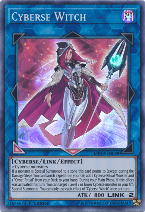 Cyberse Witch [MP19-EN098] Super Rare - Josh's Cards