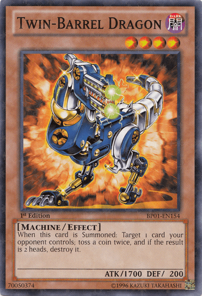 Twin-Barrel Dragon [BP01-EN154] Starfoil Rare - Josh's Cards