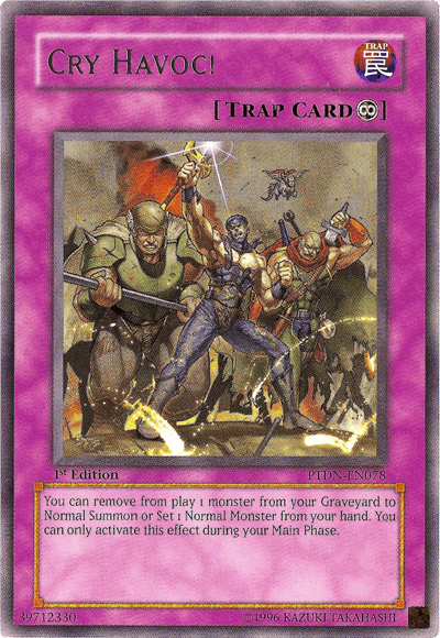 Cry Havoc! [PTDN-EN078] Rare - Josh's Cards