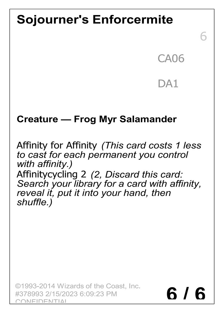 Sojourner's Enforcermite [Unknown Event]