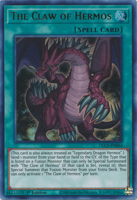 The Claw of Hermos [DLCS-EN064] Ultra Rare - Josh's Cards