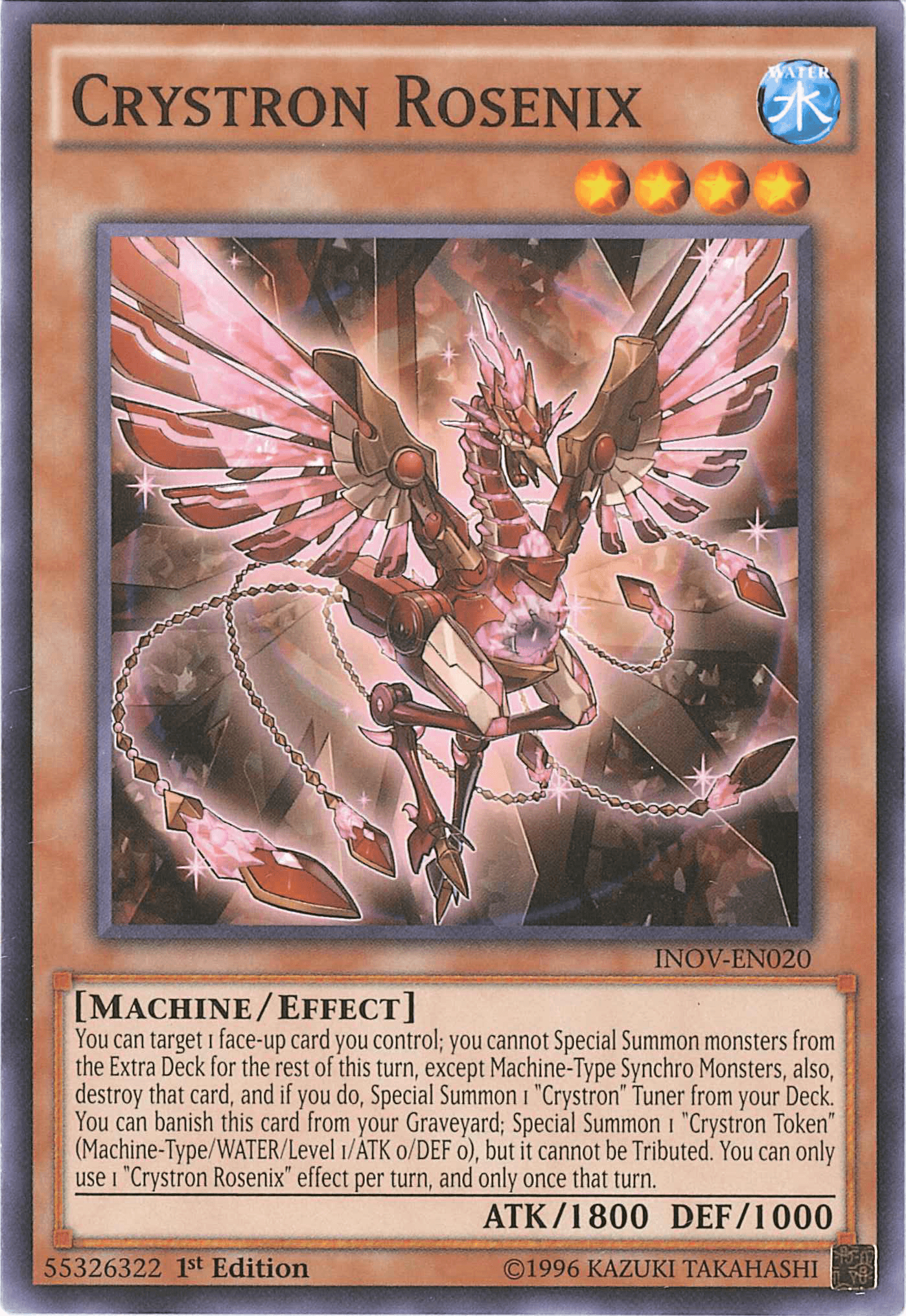 Crystron Rosenix [INOV-EN020] Common - Josh's Cards