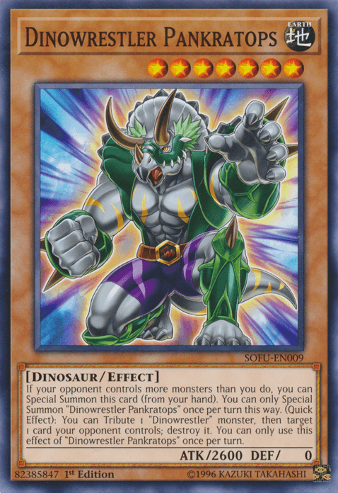 Dinowrestler Pankratops [SOFU-EN009] Common - Josh's Cards