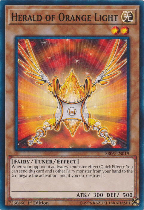 Herald of Orange Light [SR05-EN019] Common - Josh's Cards