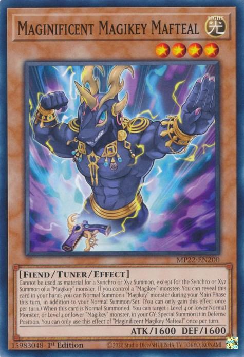 Maginificent Magikey Mafteal [MP22-EN200] Common - Josh's Cards