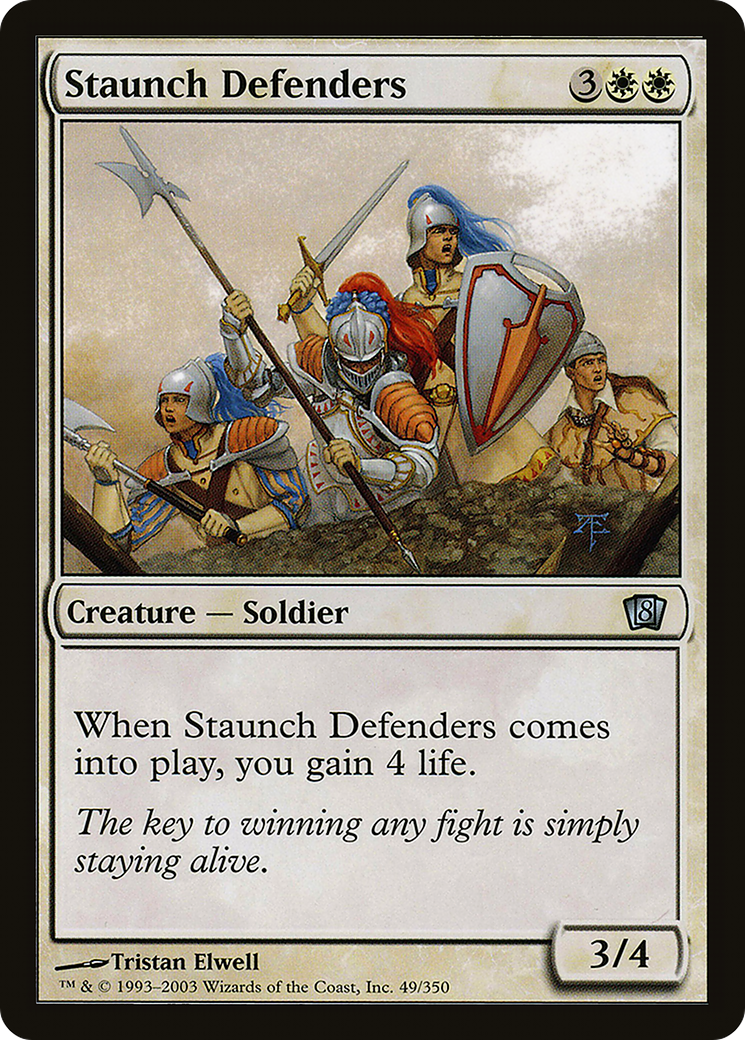 Staunch Defenders [Eighth Edition] Foil