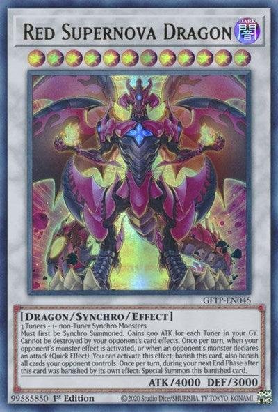 Red Supernova Dragon [GFTP-EN045] Ultra Rare - Josh's Cards
