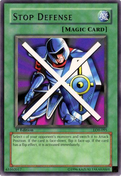 Stop Defense [LOB-095] Rare - Josh's Cards
