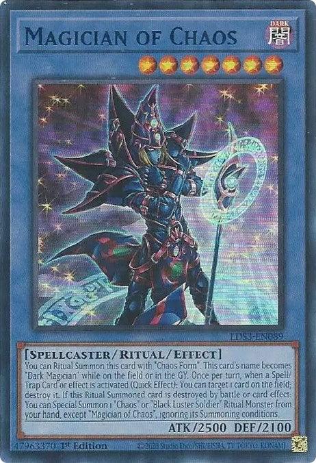 Magician of Chaos (Blue) [LDS3-EN089] Ultra Rare - Josh's Cards