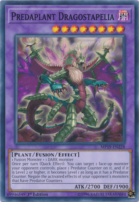 Predaplant Dragostapelia [MP19-EN228] Common - Josh's Cards