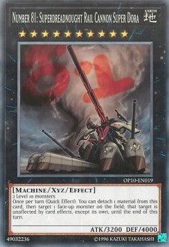 Number 81: Superdreadnought Rail Cannon Super Dora [OP10-EN019] Common - Josh's Cards