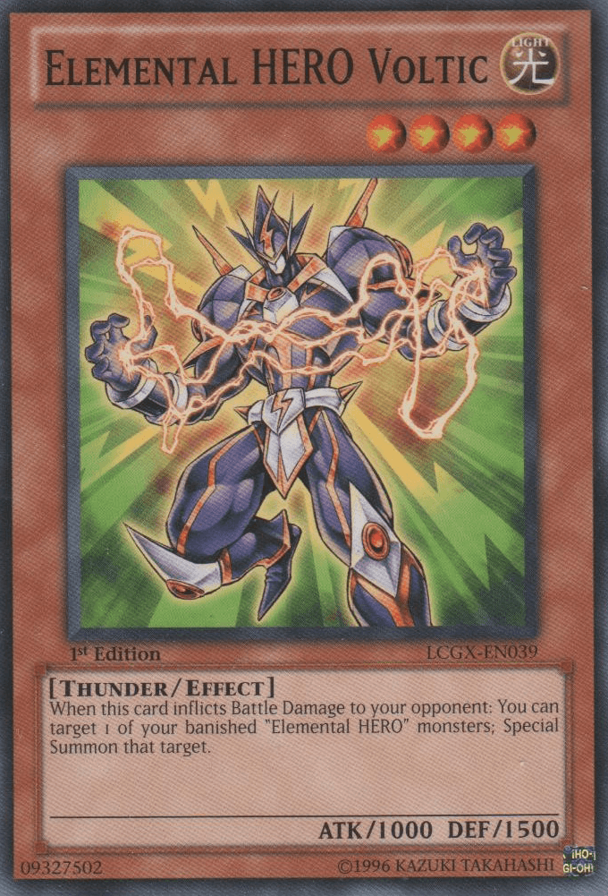 Elemental HERO Voltic [LCGX-EN039] Common - Josh's Cards
