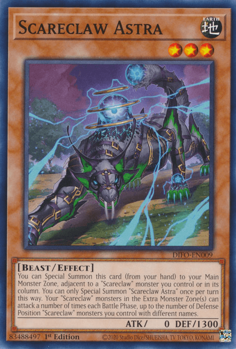 Scareclaw Astra [DIFO-EN009] Common - Josh's Cards
