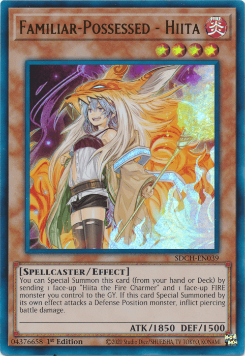 Familiar-Possessed - Hiita (Alternate Art) [SDCH-EN039] Ultra Rare - Josh's Cards