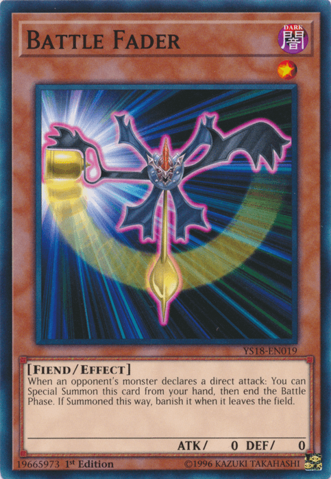 Battle Fader [YS18-EN019] Common - Josh's Cards