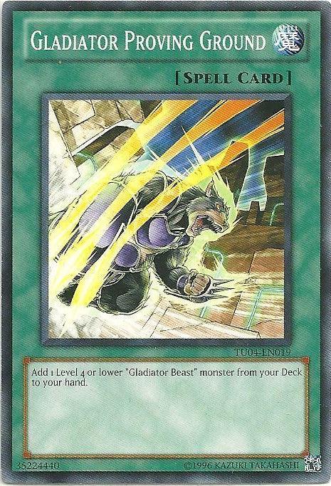 Gladiator Proving Ground [TU04-EN019] Common - Josh's Cards