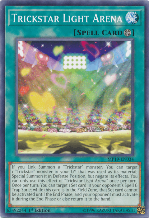 Trickstar Light Arena [MP19-EN034] Common - Josh's Cards