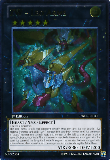 ZW - Leo Arms [CBLZ-EN047] Ultimate Rare - Josh's Cards