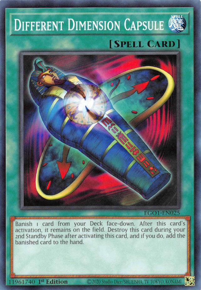 Different Dimension Capsule [EGO1-EN025] Common - Josh's Cards