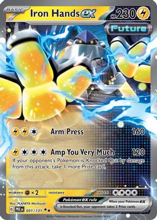 Iron Hands ex 031/131 - SV Prismatic Evolutions Holofoil