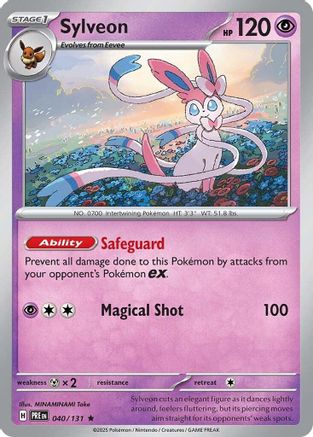 Sylveon 040/131 - SV Prismatic Evolutions Holofoil