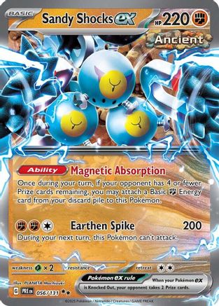 Sandy Shocks ex 056/131 - SV Prismatic Evolutions Holofoil