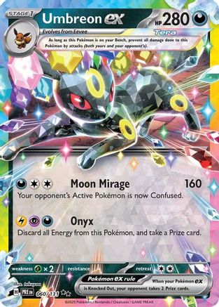 Umbreon ex 060/131 - SV Prismatic Evolutions Holofoil