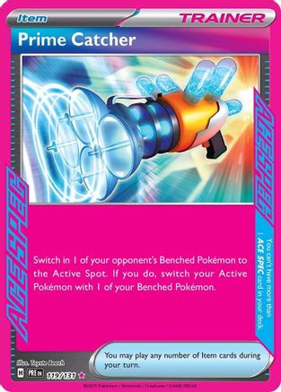 Prime Catcher 119/131 - SV Prismatic Evolutions Holofoil