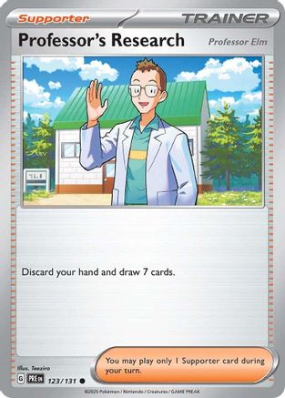Professor's Research [Professor Elm] 123/131 - SV Prismatic Evolutions