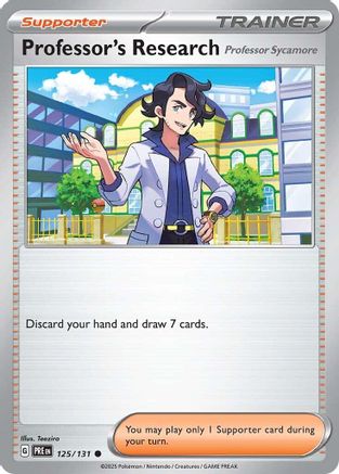 Professor's Research [Professor Sycamore] 125/131 - SV Prismatic Evolutions