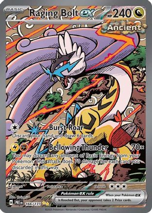 Raging Bolt ex 166/131 - SV Prismatic Evolutions Holofoil