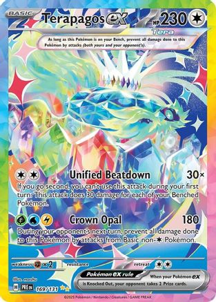 Terapagos ex 169/131 - SV Prismatic Evolutions Holofoil