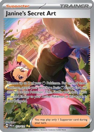 Janine's Secret Art 173/131 - SV Prismatic Evolutions Holofoil
