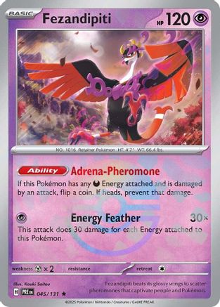 Fezandipiti (Poke Ball Pattern) 045/131 - SV Prismatic Evolutions Holofoil