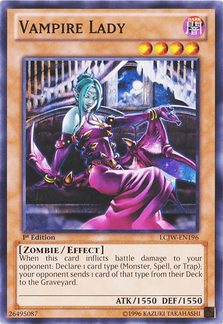 Vampire Lady [LCJW-EN196] Common - Josh's Cards