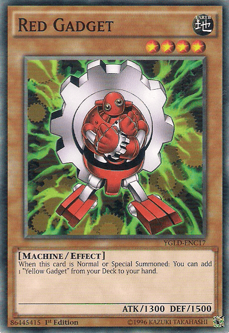 Red Gadget [YGLD-ENC17] Common - Josh's Cards