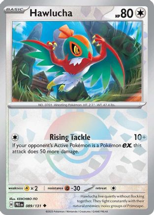 Hawlucha (Poke Ball Pattern) 089/131 - SV Prismatic Evolutions Holofoil