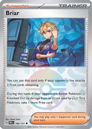 Briar (Poke Ball Pattern) 100/131 - SV Prismatic Evolutions Holofoil