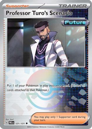 Professor Turo's Scenario (Poke Ball Pattern) 121/131 - SV Prismatic Evolutions Holofoil