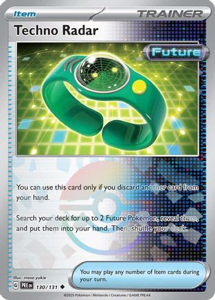 Techno Radar (Poke Ball Pattern) 130/131 - SV Prismatic Evolutions Holofoil