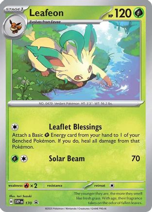 Leafeon 170 - SV Scarlet & Violet Promo Cards Holofoil