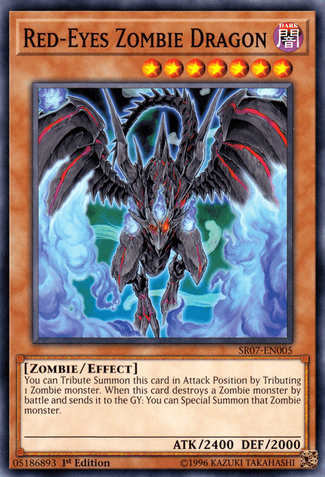 Red-Eyes Zombie Dragon [SR07-EN005] Common - Josh's Cards